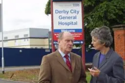 Cllrs Mike Carr and Lucy Care discuss local health issues