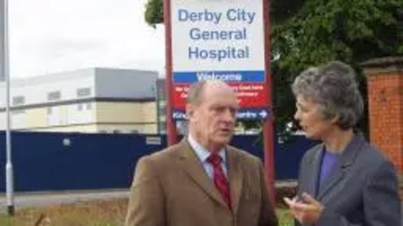 Cllrs Mike Carr and Lucy Care discuss local health issues