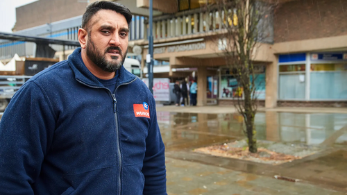 Ajit Atwal outside the Assembly Rooms