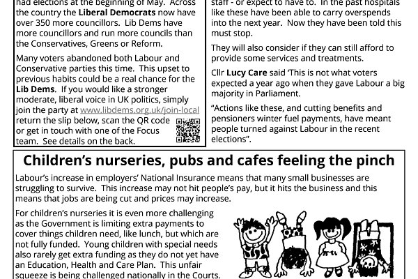 Littleover & Heatherton May 2025 Focus newsletter page 2