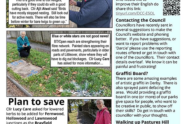 Image of September 2025 edition of Littleover & Heatherton Focus newsletter page 3