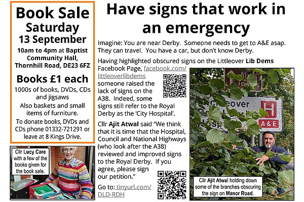 Image of September 2025 edition of Littleover & Heatherton Focus newsletter front page