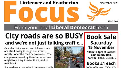 Littleover & Heatherton Focus Nov 2025 Front Page