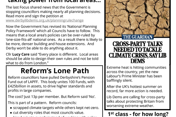 Sept 2026 Littleover and Heatherton Focus newsletter Page two