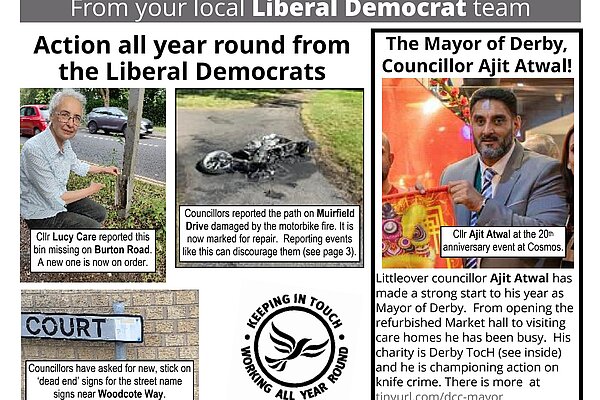 Front page June 2025 Littleover Focus