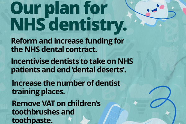 Image of Liberal Democrat dentistry plan document